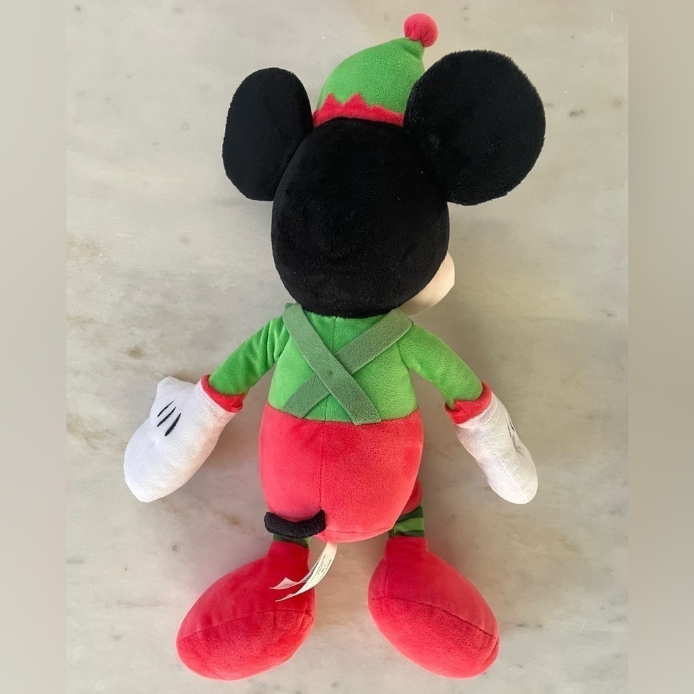 NWOT Disney Holiday Mickey Mouse and Minnie Mouse Plush Toys - Picture 4 of 8